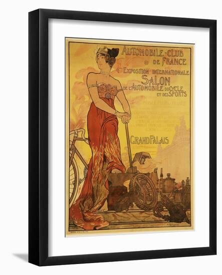 The Automobile Club De France-Georges Antoine Rochegrosse-Framed Giclee Print