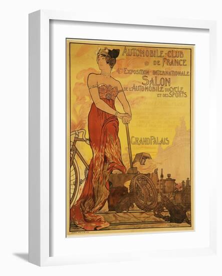 The Automobile Club De France-Georges Antoine Rochegrosse-Framed Giclee Print