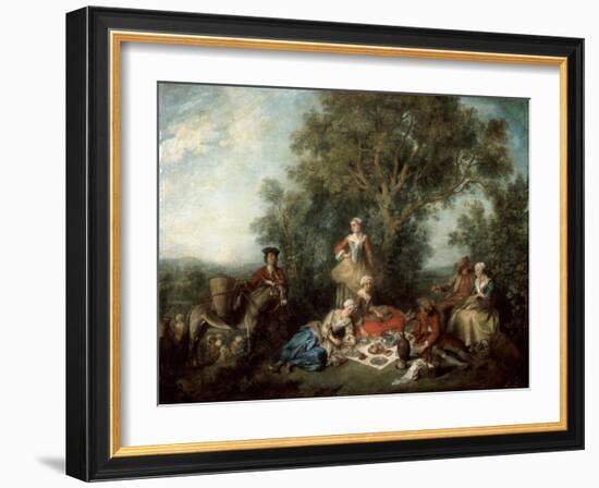 The Autumn, 1738-Nicolas Lancret-Framed Giclee Print