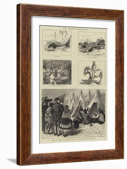 The Autumn Manoeuvres-Francis S. Walker-Framed Giclee Print