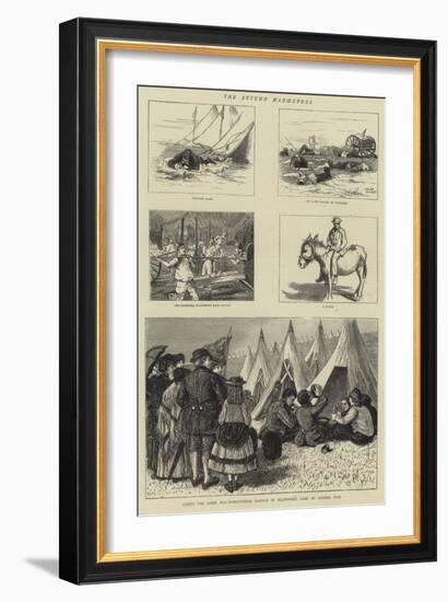 The Autumn Manoeuvres-Francis S. Walker-Framed Giclee Print