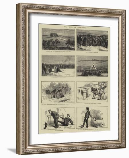 The Autumn Manoeuvres-Sydney Prior Hall-Framed Giclee Print