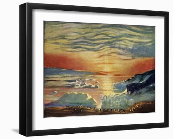 'The Autumn Sunset', c1908, (1909)-George Marston-Framed Giclee Print