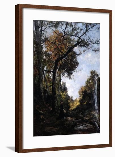 The Autumn Walk, 1869-Emmanuel Lansyer-Framed Giclee Print