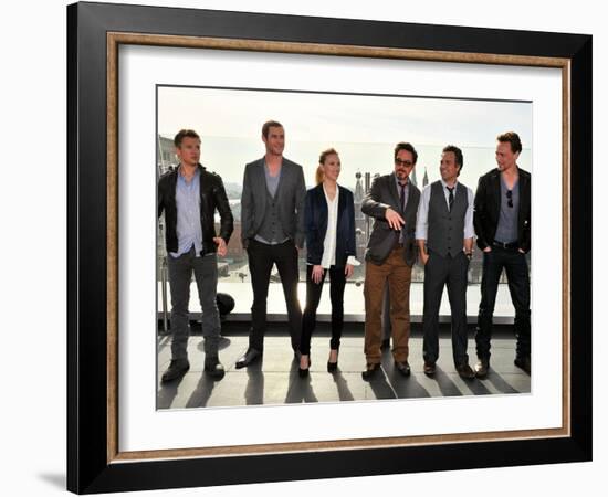 The Avengers-null-Framed Photo