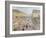 The Avenue De L'Opera, Paris, circa 1880-Camille Pissarro-Framed Giclee Print