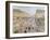 The Avenue De L'Opera, Paris, circa 1880-Camille Pissarro-Framed Giclee Print