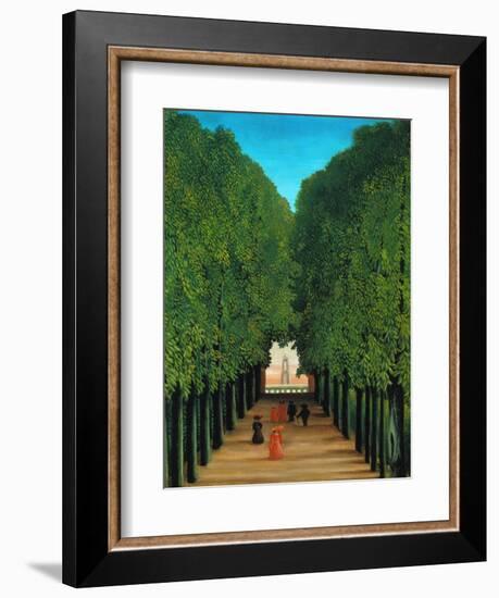 The Avenue in the Park at Saint Cloud, 1907/08-Henri Rousseau-Framed Giclee Print