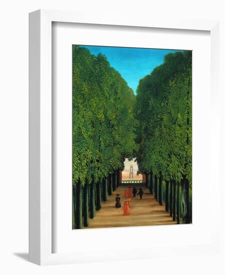 The Avenue in the Park at Saint Cloud, 1907/08-Henri Rousseau-Framed Giclee Print