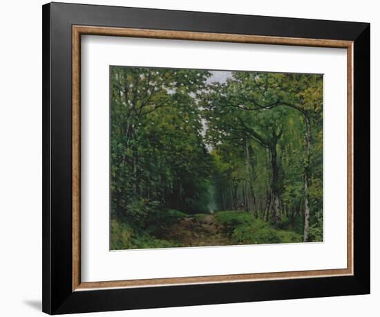 The Avenue of Chestnut Trees at La Celle-Saint-Cloud, 1867-Alfred Sisley-Framed Giclee Print