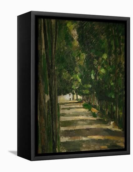 The Avenue (Park of Chantilly), circa 1879-Paul Cézanne-Framed Premier Image Canvas