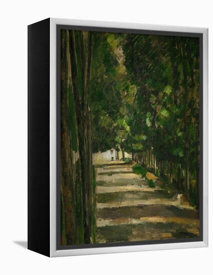 The Avenue (Park of Chantilly), circa 1879-Paul Cézanne-Framed Premier Image Canvas