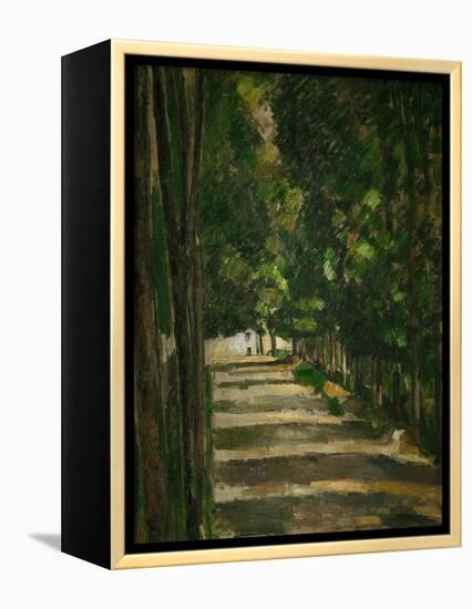 The Avenue (Park of Chantilly), circa 1879-Paul Cézanne-Framed Premier Image Canvas