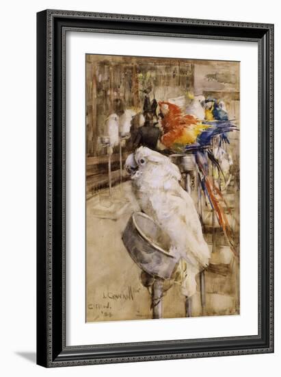 The Aviary, Clifton, 1888-Joseph Crawhall-Framed Giclee Print