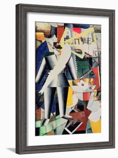 The Aviator, 1914-Kasimir Malevich-Framed Giclee Print