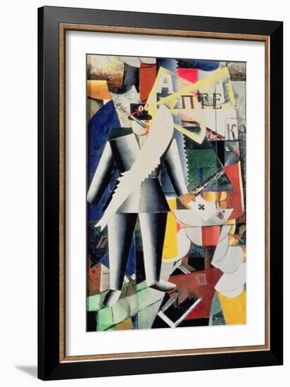 The Aviator, 1914-Kasimir Malevich-Framed Giclee Print