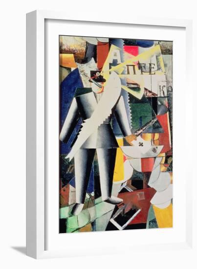 The Aviator, 1914-Kasimir Malevich-Framed Giclee Print