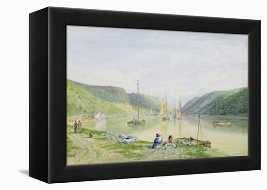 The Avon Gorge from Beneath Sea Walls, 1820-Francis Danby-Framed Premier Image Canvas