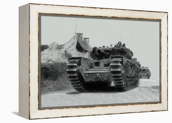 The Avre-null-Framed Stretched Canvas