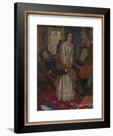 The Awakening Conscience-William Holman Hunt-Framed Giclee Print