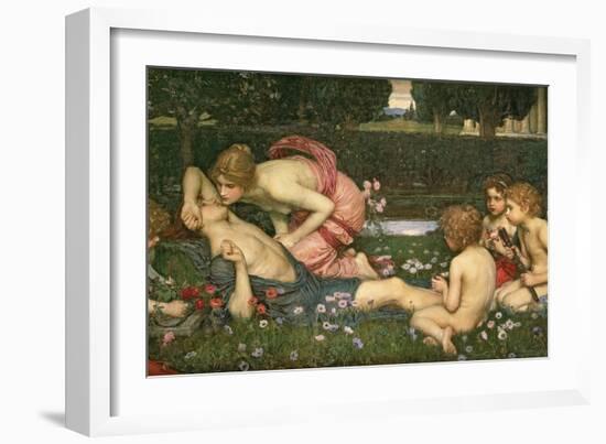 The Awakening of Adonis, 1899-John William Waterhouse-Framed Giclee Print