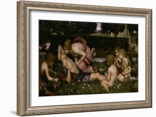 The Awakening of Adonis, 1899-John William Waterhouse-Framed Giclee Print