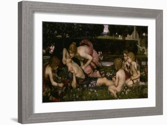 The Awakening of Adonis, 1899-John William Waterhouse-Framed Giclee Print