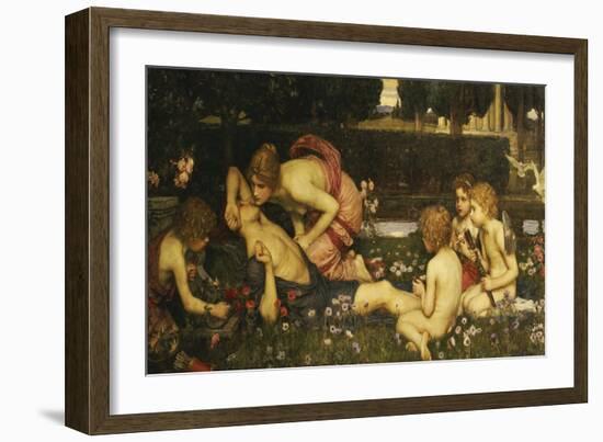 The Awakening of Adonis-John William Waterhouse-Framed Giclee Print