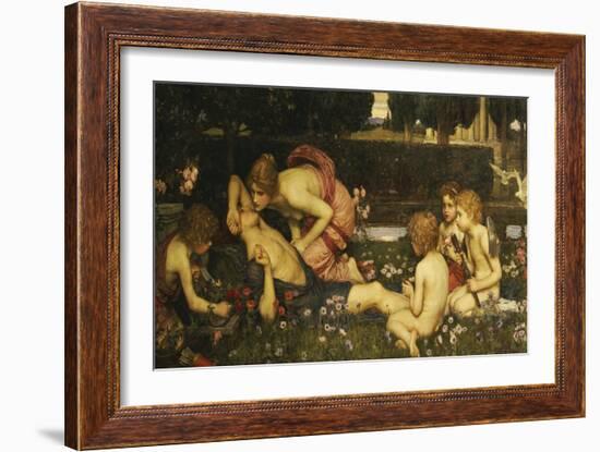 The Awakening of Adonis-John William Waterhouse-Framed Giclee Print