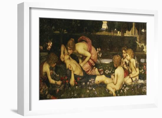 The Awakening of Adonis-John William Waterhouse-Framed Giclee Print