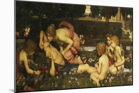 The Awakening of Adonis-John William Waterhouse-Mounted Giclee Print