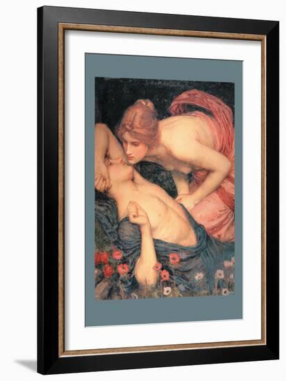 The Awakening of Adonis-John William Waterhouse-Framed Art Print