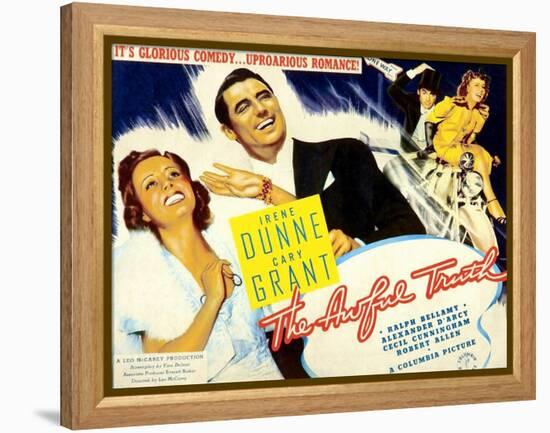 The Awful Truth, 1937-null-Framed Stretched Canvas