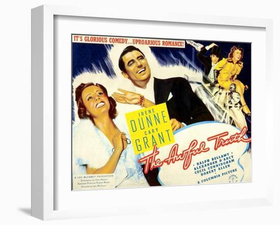 The Awful Truth, 1937-null-Framed Art Print