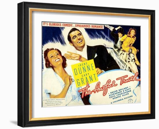 The Awful Truth, 1937-null-Framed Art Print