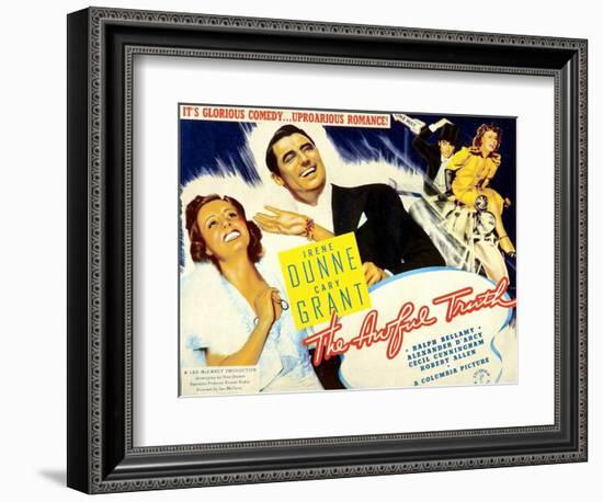 The Awful Truth, 1937-null-Framed Premium Giclee Print