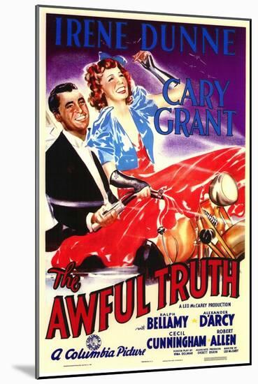 The Awful Truth, 1937-null-Mounted Art Print