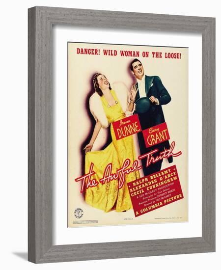 The Awful Truth, 1937-null-Framed Art Print