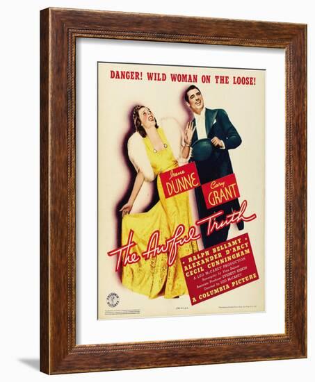 The Awful Truth, 1937-null-Framed Art Print