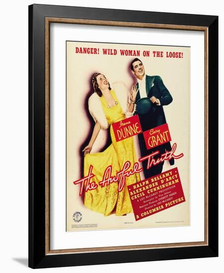 The Awful Truth, 1937-null-Framed Art Print