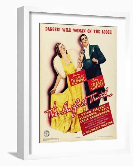 The Awful Truth, 1937-null-Framed Art Print