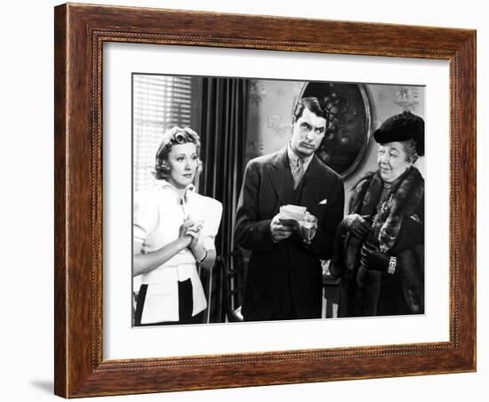 The Awful Truth, Irene Dunne, Cary Grant, Esther Dale, 1937-null-Framed Photo