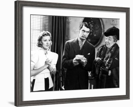 The Awful Truth, Irene Dunne, Cary Grant, Esther Dale, 1937-null-Framed Photo