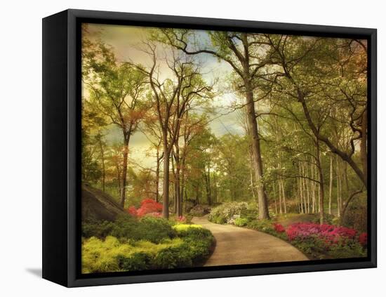 The Azalea Garden-Jessica Jenney-Framed Premier Image Canvas
