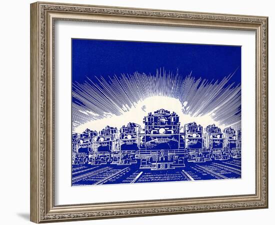 The B&O 1600-null-Framed Giclee Print