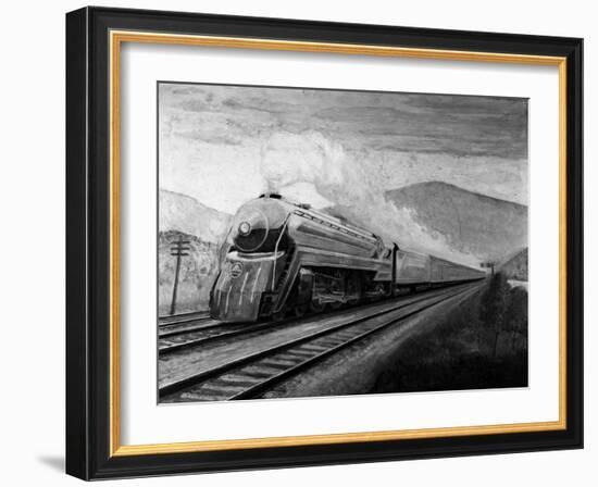 The B&O 5302-L.W. Sagle-Framed Giclee Print