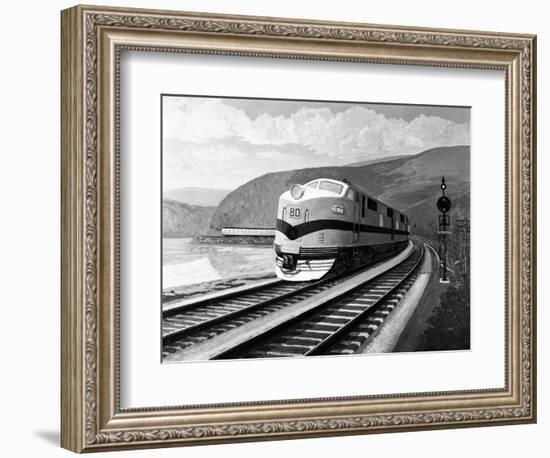 The B&O 80-L.W. Sagle-Framed Giclee Print