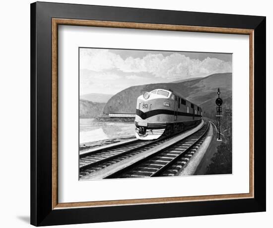 The B&O 80-L.W. Sagle-Framed Giclee Print