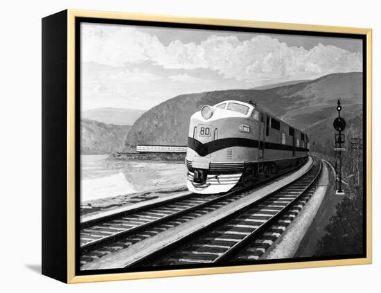 The B&O 80-L.W. Sagle-Framed Premier Image Canvas