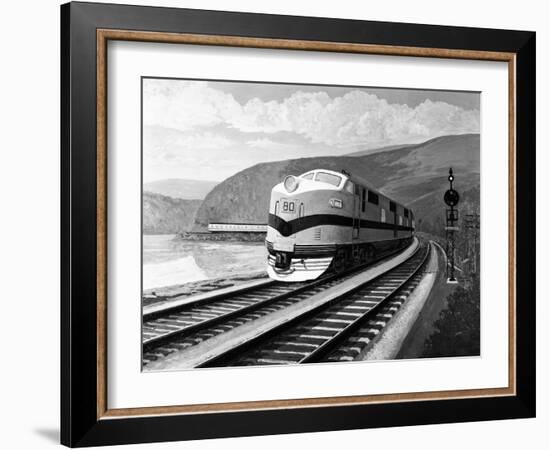 The B&O 80-L.W. Sagle-Framed Giclee Print